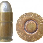  Патрон Ball Cartridge, Model of 1911, изготовленный в 1913 г. компанией Winchester Repeating Arms Co. по заказу американской армии для испытаний новых пистолетов производства фирмы Colt