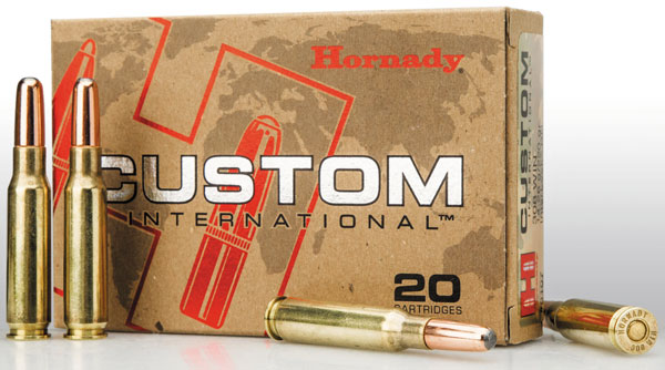  патроны Hornady Custom International предназначены для европейских охотников и не продаются в США