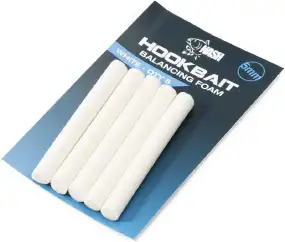 Штучна насадка Nash Hookbait Balancing Foam 5мм White
