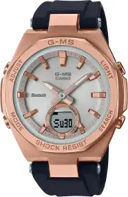 Годинник Casio MSG-B100G-1AER Baby-G. Рожеве  золото