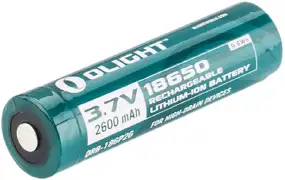 Акумуляторна батарея Olight 18650 2600 mAh 3.7 V