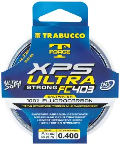 Флюорокарбон Trabucco T-Force XPS Ultra Strong FC 403 Saltwater 50m 0.330mm 10.11kg