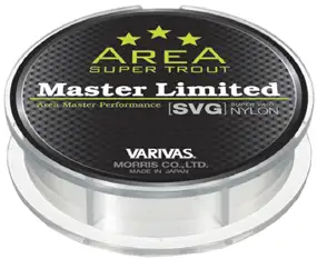Леска Varivas Super Trout Area Master Limited SVG Nylon 150m (натуральный) #0.2/0.074mm 1.2lb