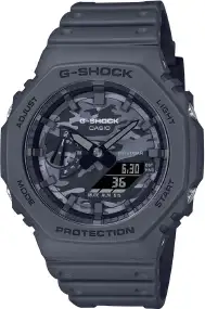 Годинник Casio GA-2100CA-8AER G-Shock. Чорний