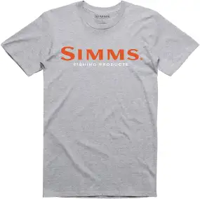 Футболка Simms Logo XXL Grey Heather