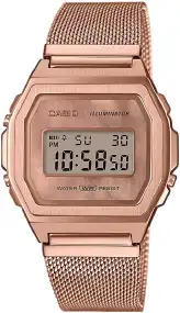 Годинник Casio A1000MPG-9EF. Рожеве золото