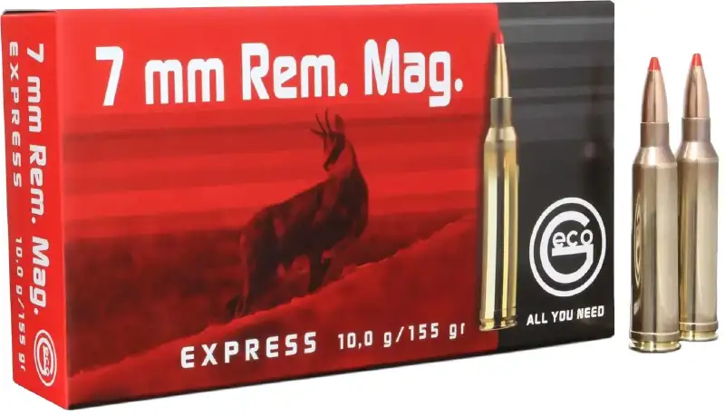 Патрон GECO кал. 7 mm Rem Mag пуля Express масса 10 г