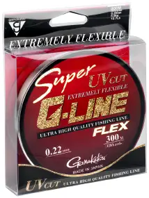Леска Gamakatsu Super G-Line Flex (прозрачн.)