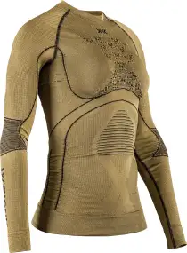 Термокофта X-Bionic Radiactor 4.0 Shirt Round Neck Long Sleeve Women M Gold/Black