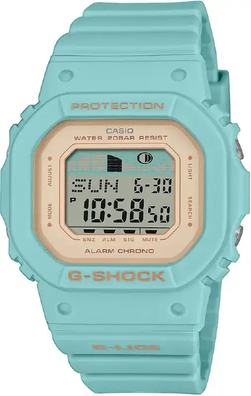 Годинник Casio GLX-S5600-3ER G-Shock. Блакитний