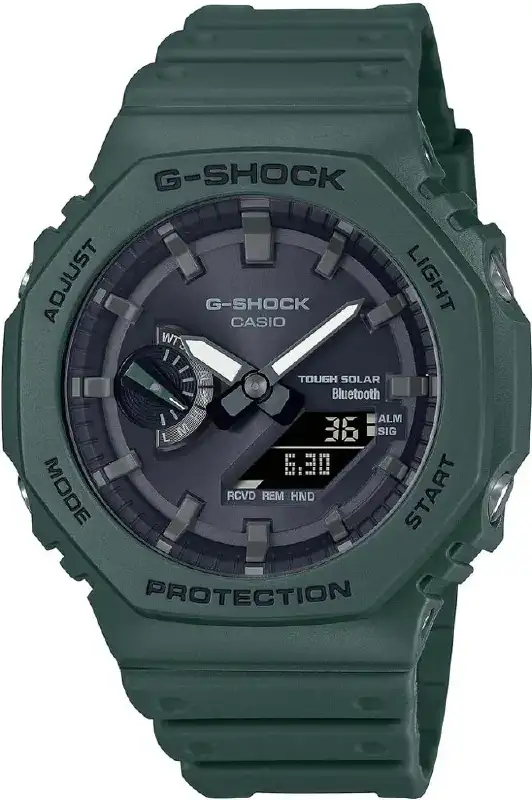 Годинник Casio GA-B2100-3AER G-Shock. Зелений