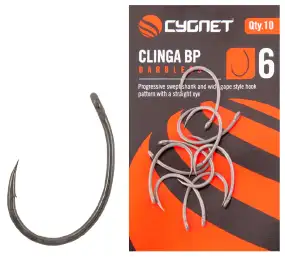 Крючок карповый Cygnet Clinga BP №6 (10шт/уп)