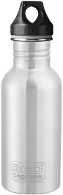 Фляга 360° Degrees Stainless Steel Botte 550 ml к:silver