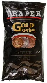 Прикормка Traper Gold Series Active Black 1кг