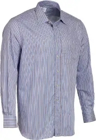 Рубашка Habsburg 44 в полоску Blue/brown
