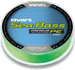 Шнур Varivas Avani Sea Bass Premium PE 150m #0.8/0.148mm 14.5lb