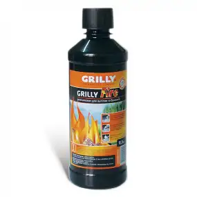 Рідина для розпалювання Grilly Fire 0,5 л