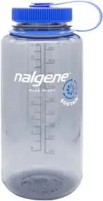 Пляшка Nalgene Wide Mouth Sustain Water Bottle 1L Gray