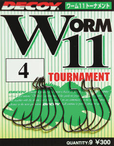 Гачок Decoy Worm11 Tournament (9 шт/уп)
