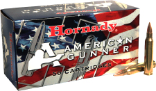 Патрон Hornady American Gunner кал. .223 Rem пуля HPBT масса 55 гр (3.6 г)