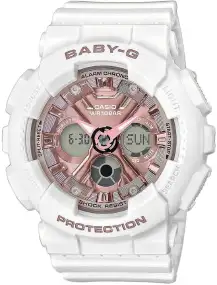 Часы Casio BA-130-7A1ER Baby-G. Белый