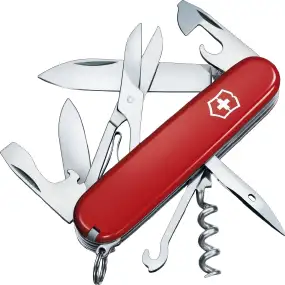 Нож VICTORINOX 1.3703 Swiss Army Climber ц: красный