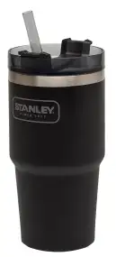 Термокружка Stanley Vacuum Quencher (с трубочкой) 0.6l Black