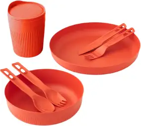 Набор посуды Sea To Summit Passage Dinnerware Sett 7 предметов Spicy Orange