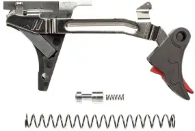 Ударно-спусковой механизм ZEV PRO Curved Faceдля Glock 1-4 Gen. Черный/красный