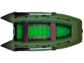 Лодка Sportex® надувная Шельф 290 зеленая