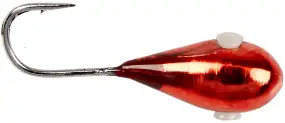 Мормышка вольфрамовая Lewit Точеная Ø4.0мм/0.86г ц:красный