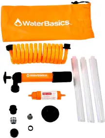 Комплект аварійного насоса і фільтра Aquamira WaterBasics Emergency Pump and Filter Kit