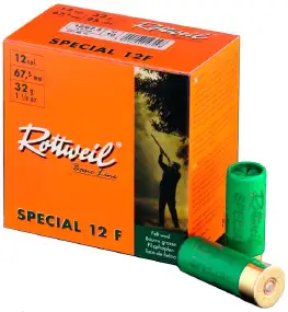 Патрон Rottweil Special 12 F кал.12/67,5 дробь № 4 (3,2 мм) навеска 32 г