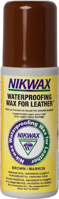 Водоотталкивающее средство Nikwax Waterproofing Wax for Leather Brown 125 ml