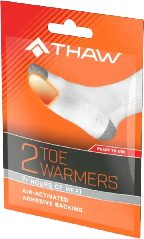 Химическая грелка для пальцев ног Thaw Disposable Toe Warmers