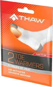 Химическая грелка для пальцев ног Thaw Disposable Toe Warmers
