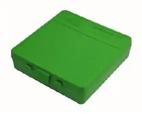 Коробка для патронов MTM кал. 9мм; 380 ACP. Количество - 100 шт. Цвет - зеленый