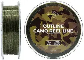 Волосінь Avid Carp Outline Camo Reel Line 1000m 0.28mm 10Lb/4.5kg