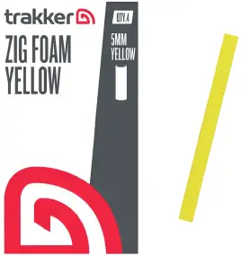 Пена Trakker Zig Foam - White 4шт/уп