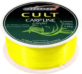 Леска Climax Cult Carp Line Z-Sport 1300m (fluo-yellow) 0.22mm 4.4kg