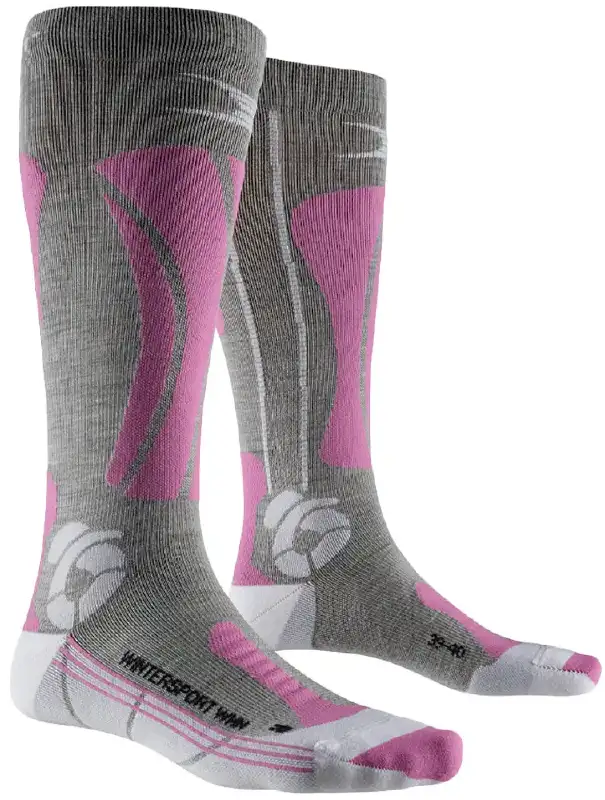 Носки X-Socks Apani® Socks Wintersports Women 41-42 Black/Grey/Magnolia