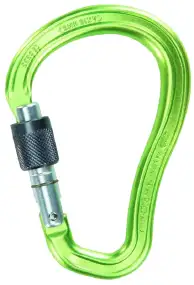 Карабін Climbing Technology Axis HMS SG Big Size Screw Lock Green Anodized-Grey