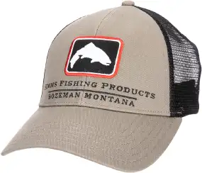 Кепка Simms Trout Icon Trucker Hat One size Tan