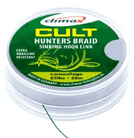 Повідковий матеріал Climax Cult Hunter’s Braid 20m (silt) 25lb