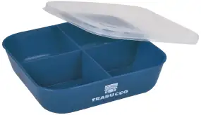 Коробка Trabucco Bait Box 4 Div 1000g ц:blue