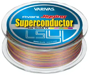 Шнур Varivas Avani Jigging Super Conductor PE LS4 300m (multicolor) #1.2/0/185mm 20lb/9.1kg