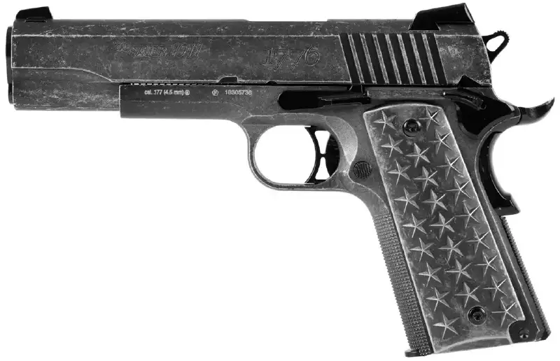 Пистолет пневматический Sig Sauer Air 1911 "We The People" кал. 4.5 мм BB