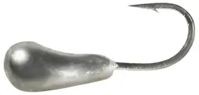 Мормышка вольфрамовая Shark Ломанный башмак 0.3g 2.5mm крючок D18 ц:серебро