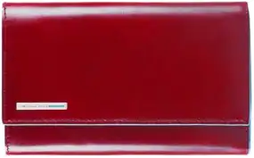 Кошелек Piquadro Blue Square Big women’s wallet with credit card facility Red
