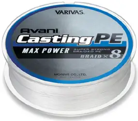Шнур Varivas Avani Casting PE Max Power 400m #5.0/0.370mm 78lb